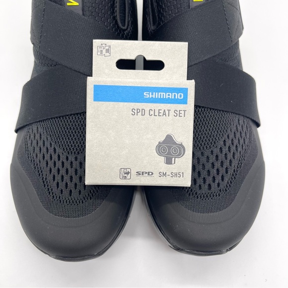 Tiem Men's Cycling Slipstream Black Citron SPD Cleats Sneakers Brand New US 9 - Picture 14 of 16